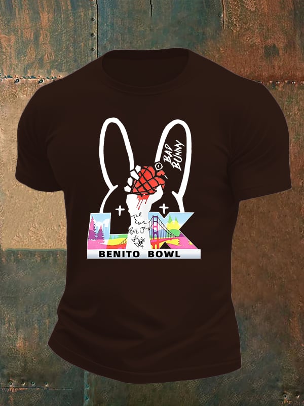 Men's Opening And Halftime Shows Print Casual T-shirt