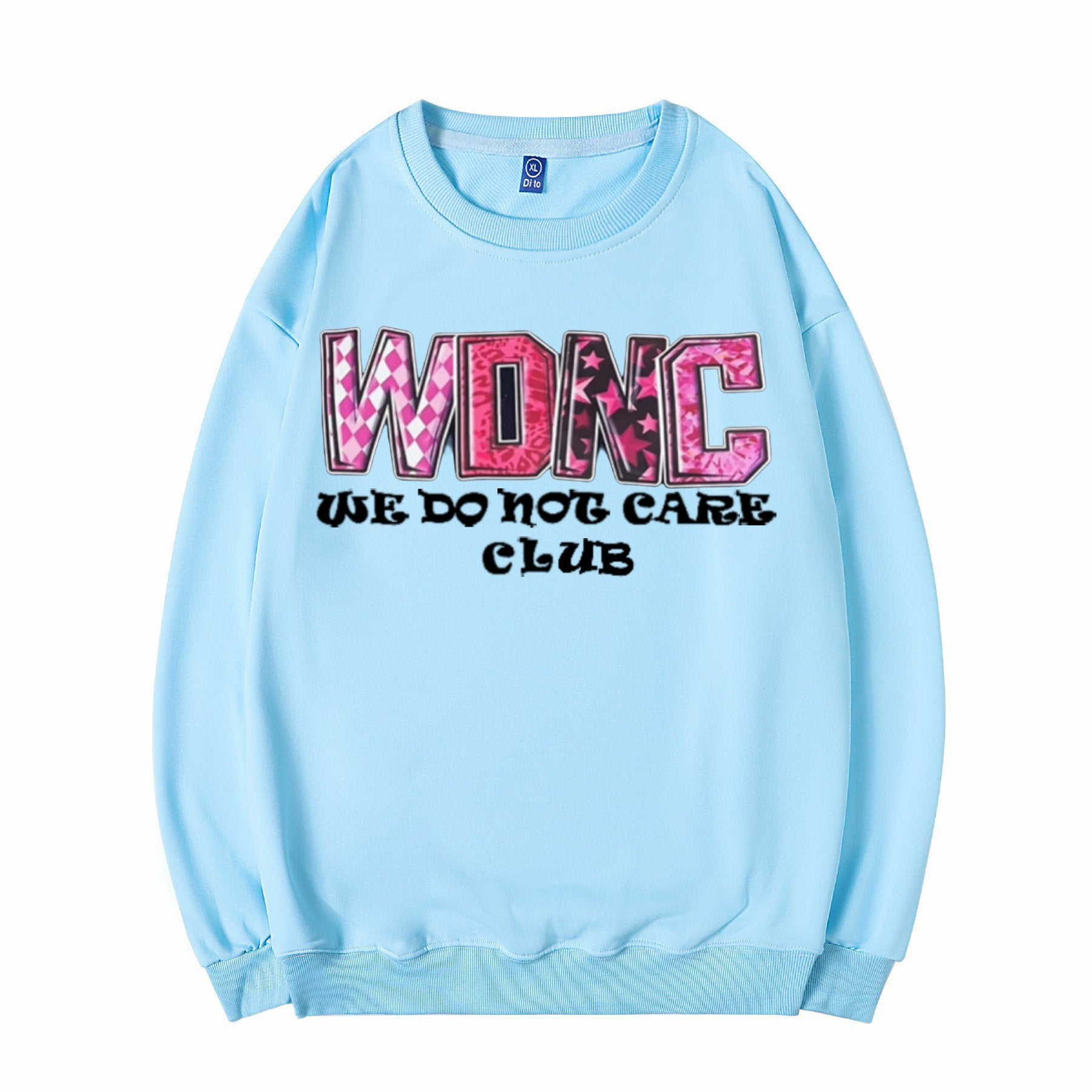 Women's Retro Funny Proud Member Of Club We Do Not Care Menopause Perimenopause Print sweatshirt