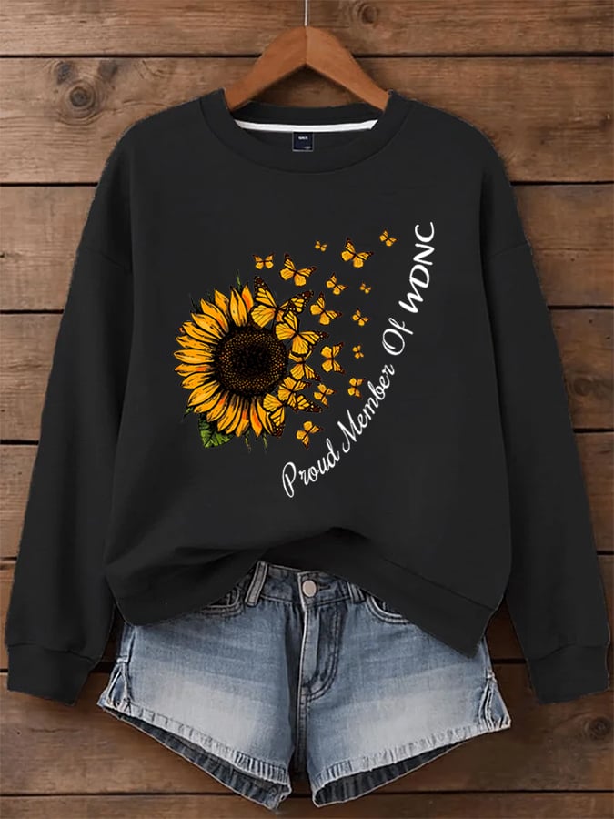 Women's WDNC Menopause & Perimenopause Printed Sweatshirt