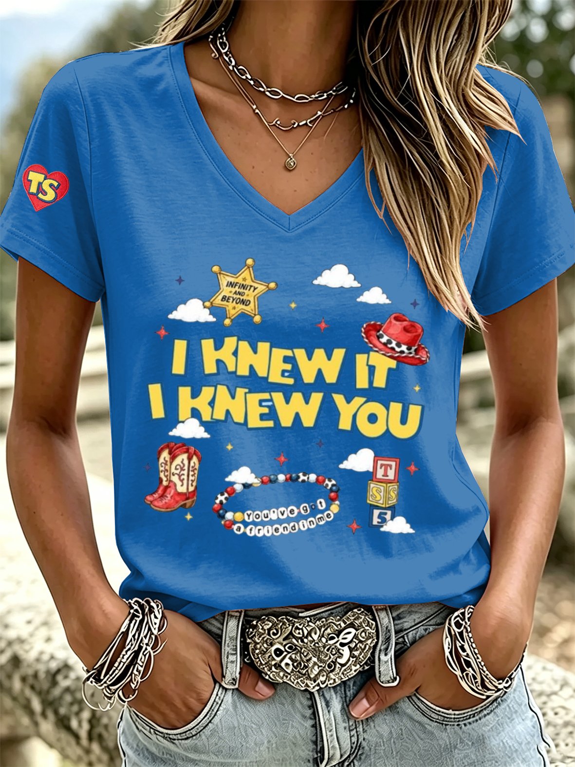 Women's Casual Print Short-Sleeve T-Shirt