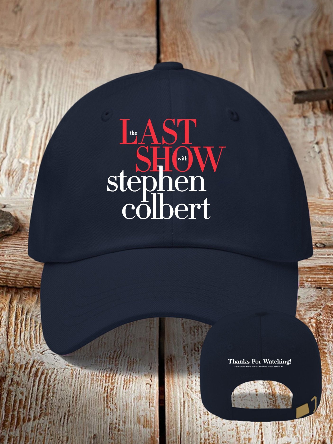 Off Retro Last Show Print Baseball Cap