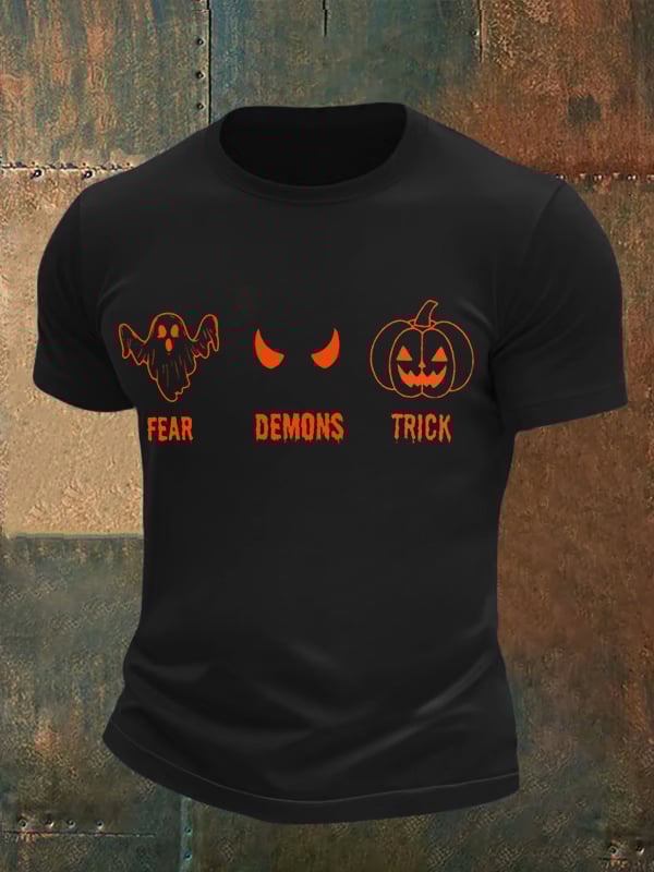 Men's Halloween FDT Print T-Shirt
