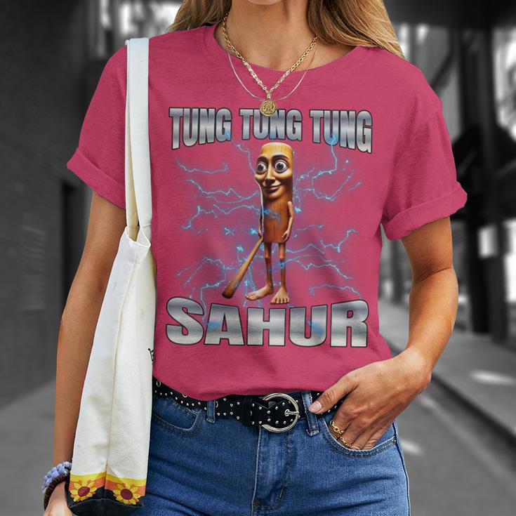 Women's Tung Tung Sahur Cadeau Humoristique T-Shirt
