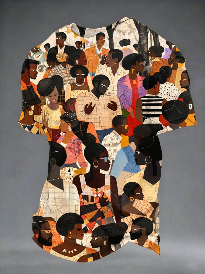 Black Culture Full Print T-Shirt