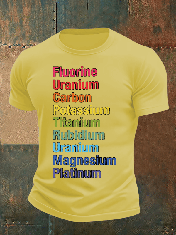 Men's FU*K-tr*mp Print T-Shirt