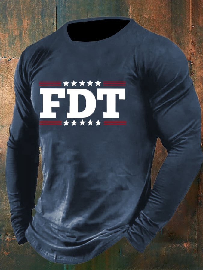 Men's Foxtrot Delta Tango Print T-Shirt