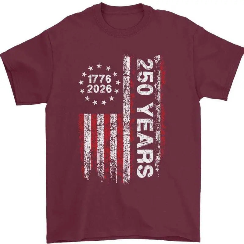 Unisex America 250th Birthday T-Shirt