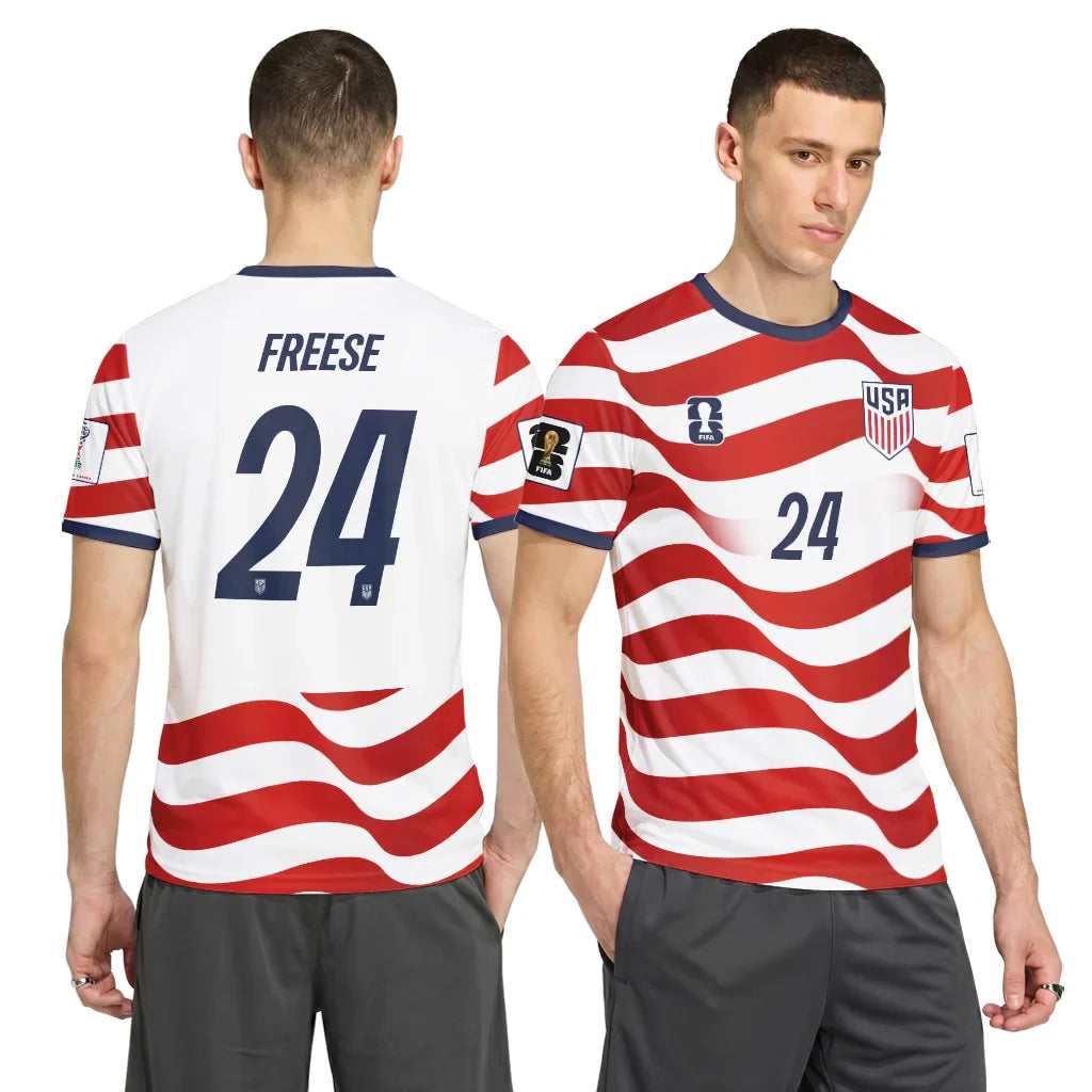 Freese 24 AOP T-Shirt World Cup USA Home