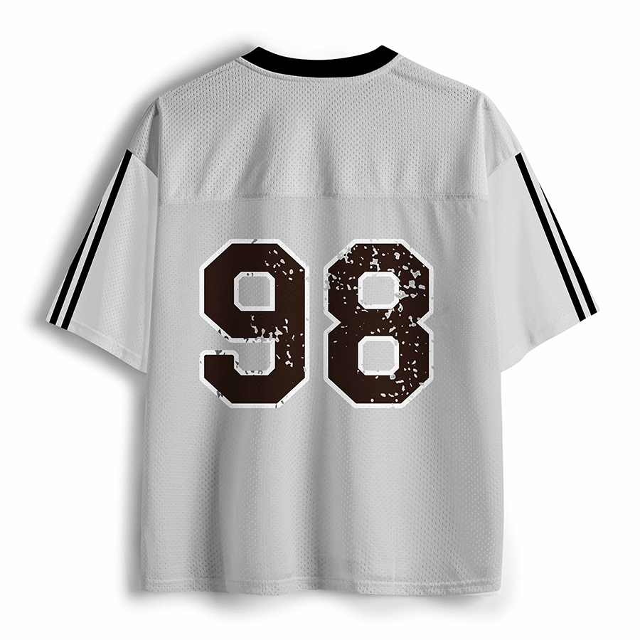 Vintage Coffee Makes Me Nicer Era Mesh Jersey