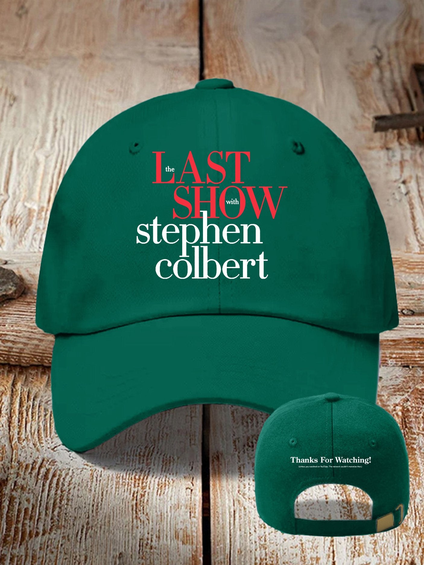 Off Retro Last Show Print Baseball Cap