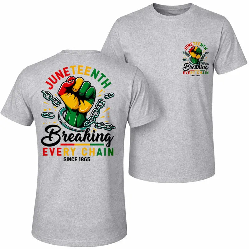 Unisex Juneteenth 1865 Hot Stamped T-Shirt