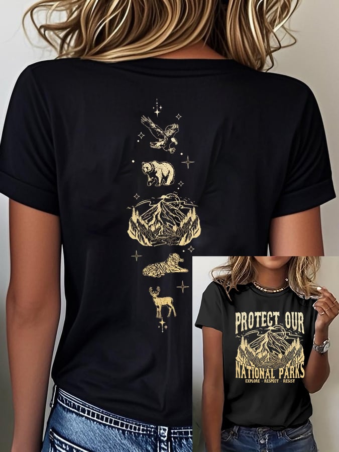 Women's National Parks Print T-shirt