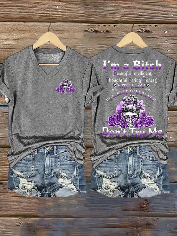 Women's Don't Try Me T-Shirt