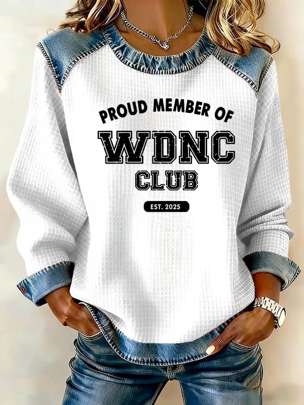 Women's Proud Members of the Club - Menopause & Perimenopause - Menopause & Perimenopause Crewneck Sweatshirt