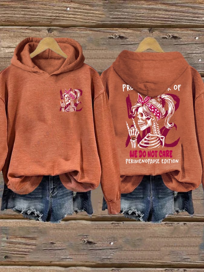 Women's WDNC Menopause And Perimenopause Print Sweatshirt