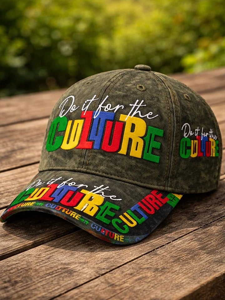 Unisex Celebrating Juneteenth: Defending Culture – Stylish Printed Art Hats