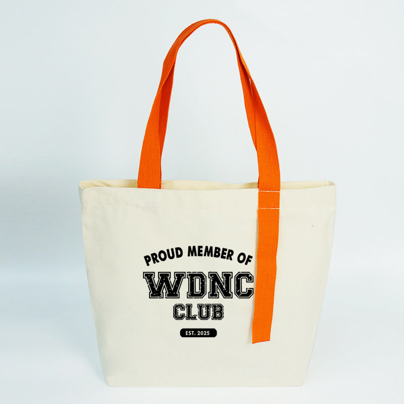 Women's Retro Funny Proud Member Of Club We Do Not Care Menopause Perimenopause Print Bag