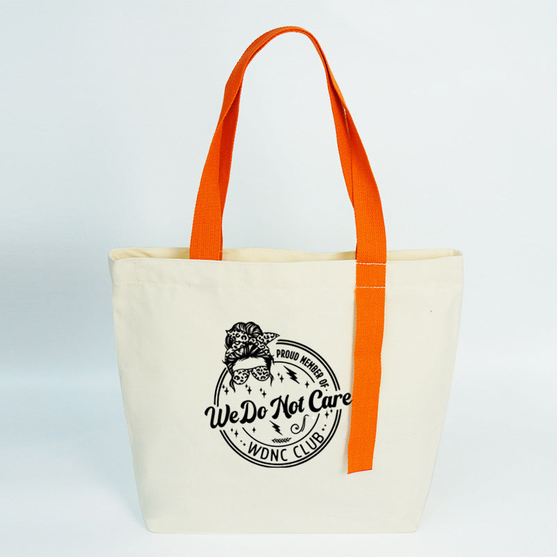 Women's Retro Funny Proud Member Of Club We Do Not Care Menopause Perimenopause Print Bag