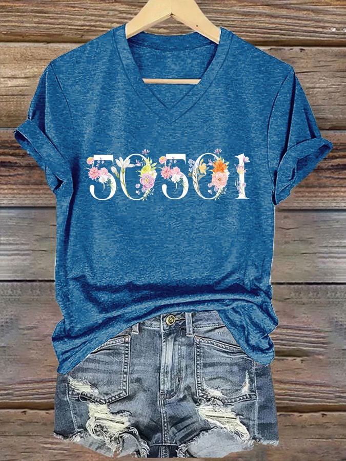 Women's 50501 Print T-Shirt