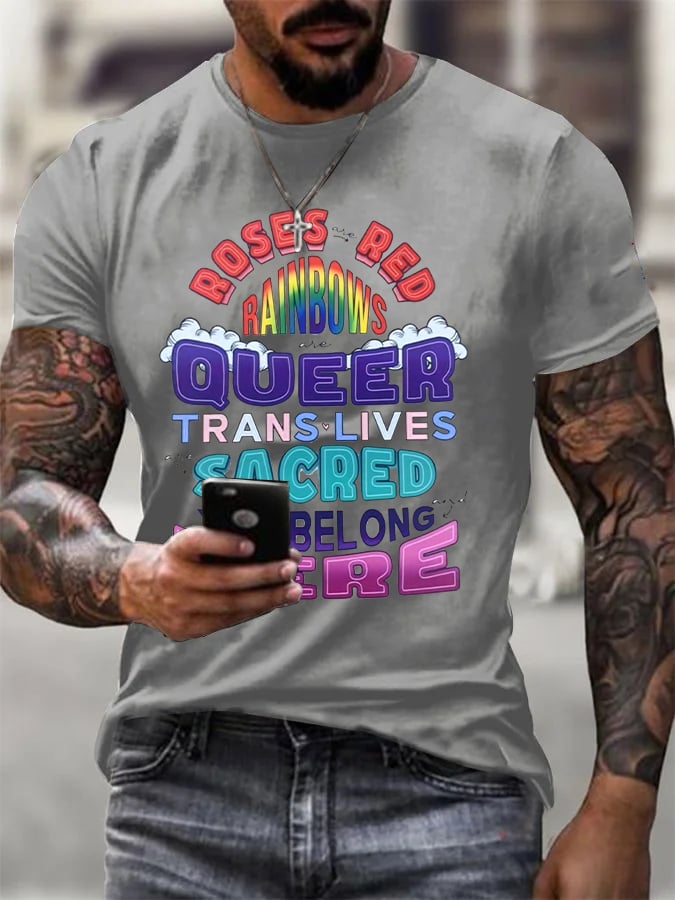 You Are Enough Kind Brave Tough Smart Strong Valued Important Capable Loved Print T-Shirt