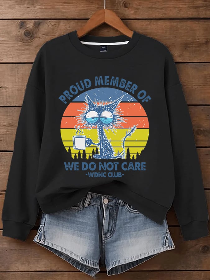 Women's WDNC Menopause & Perimenopause Printed Sweatshirt