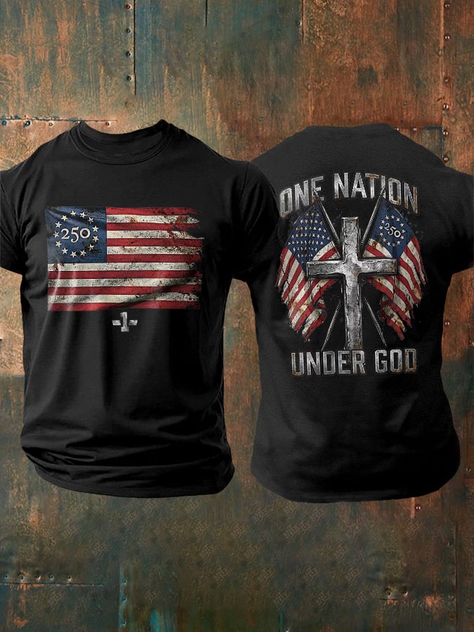 Men's 250th Anniversary Printed T-shirt