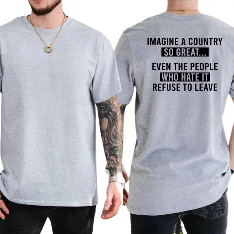 Unisex Imagine A Country So Great T-Shirt