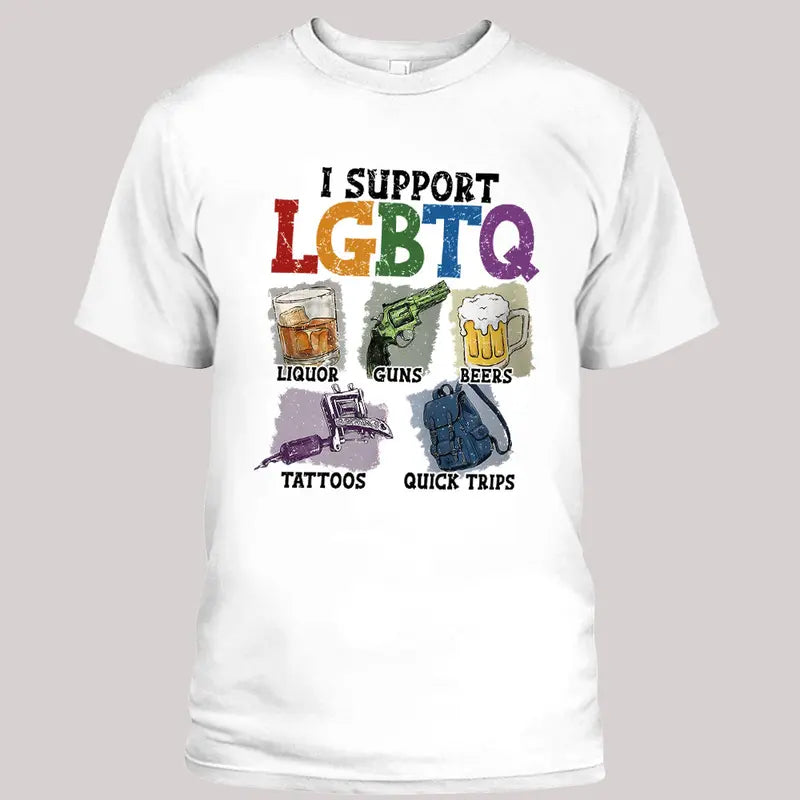 Unisex Lgbtq Support Funny Meme T-shirt