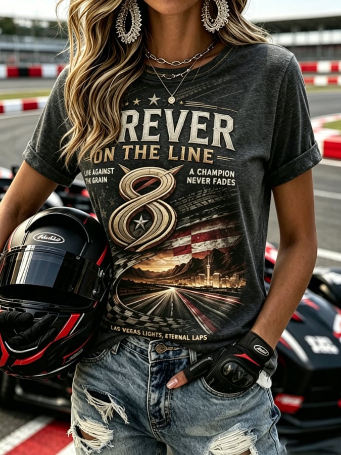 Women's Rip Legend Drive Against The Grain Print T-Shirt