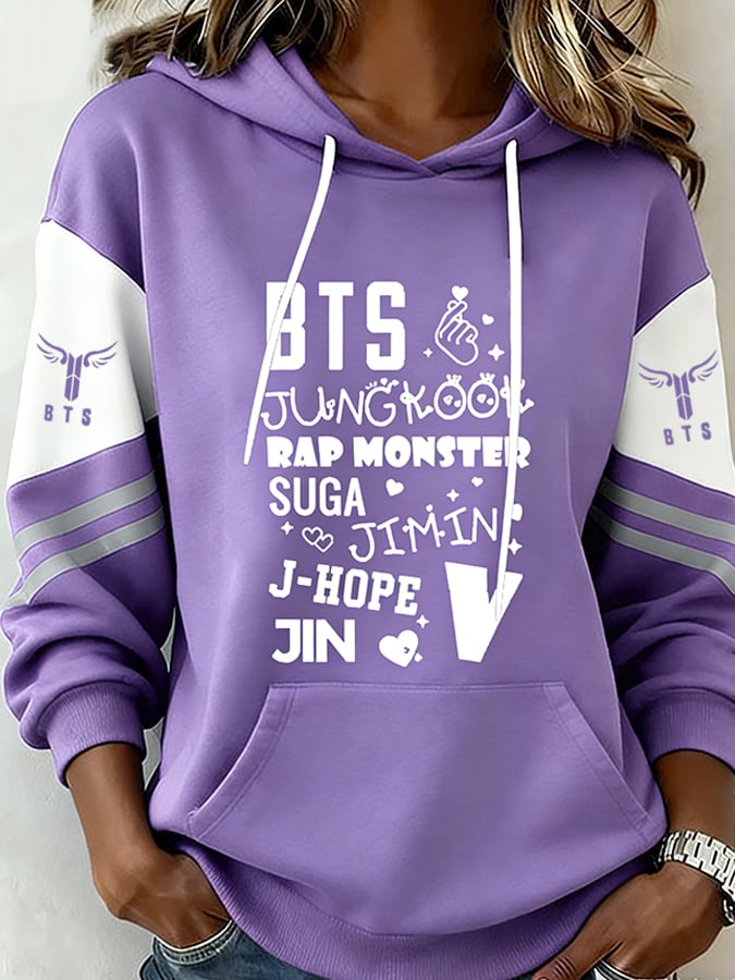 Women's 2026 Music Tour Print Hoodie