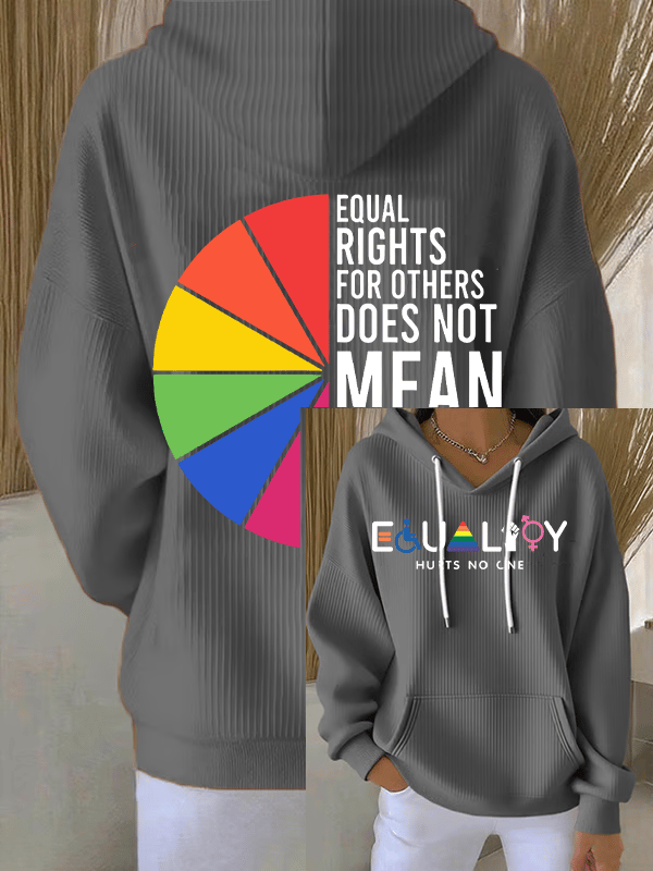 Women's FDT expressing belief Print Hoodie