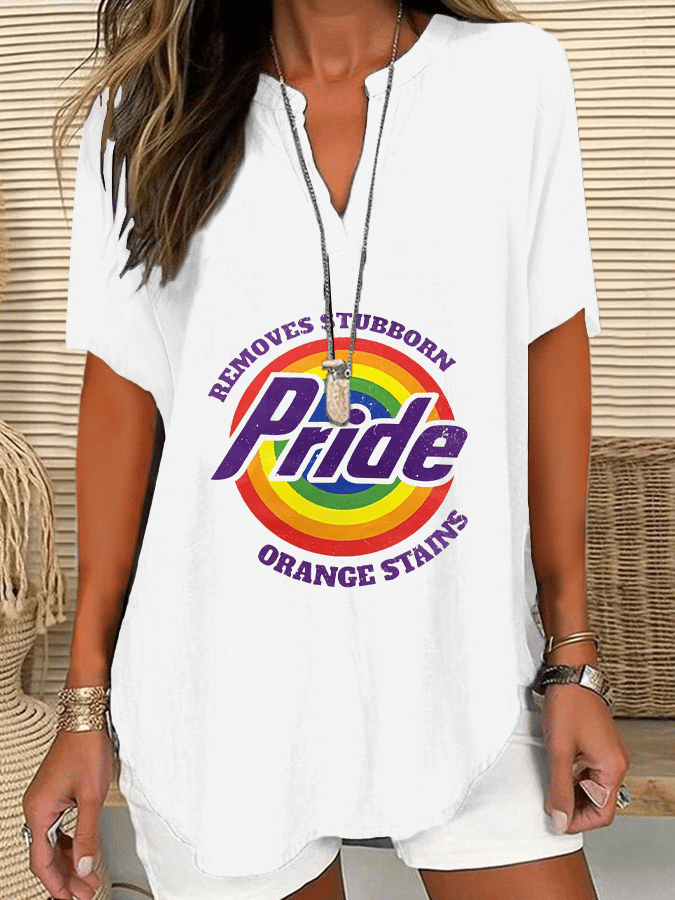 Pride V-neck T-shirt