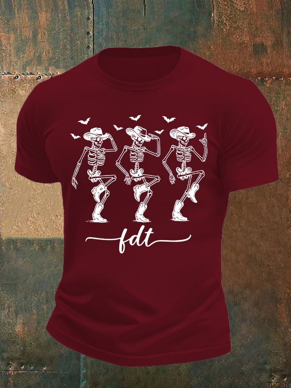 Men's Cowboy Skull T-Shirt