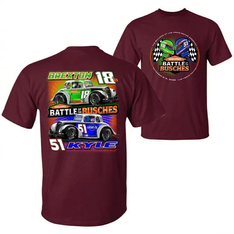 Unisex Battle Of The Busches Racing Shirt