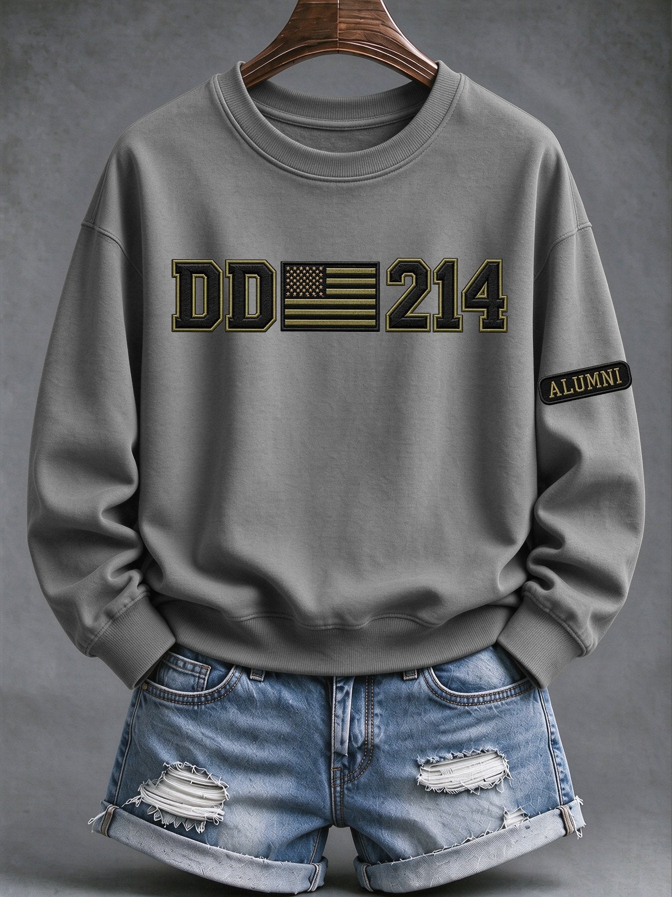🎖️Women's Veteran DD-214 Print Casual Top