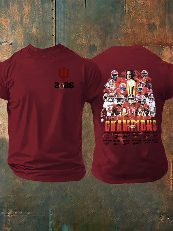 Men's Football Print T-Shirt