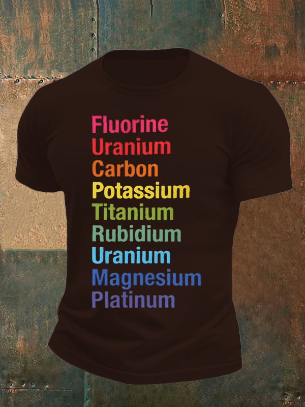 Men's FU*K-tr*mp Print T-Shirt