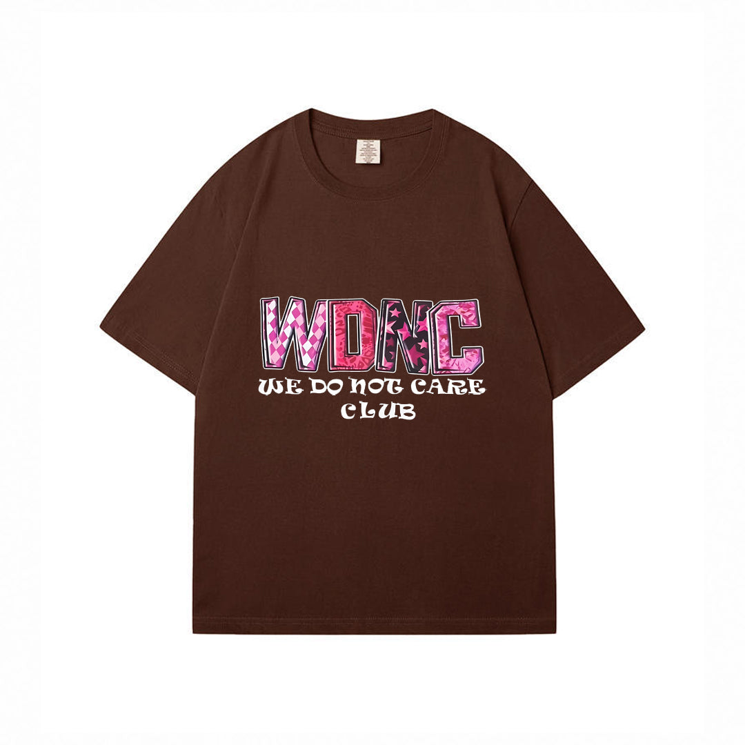 Women's Retro Funny Proud Member Of Club We Do Not Care Menopause Perimenopause PrintT-shirt