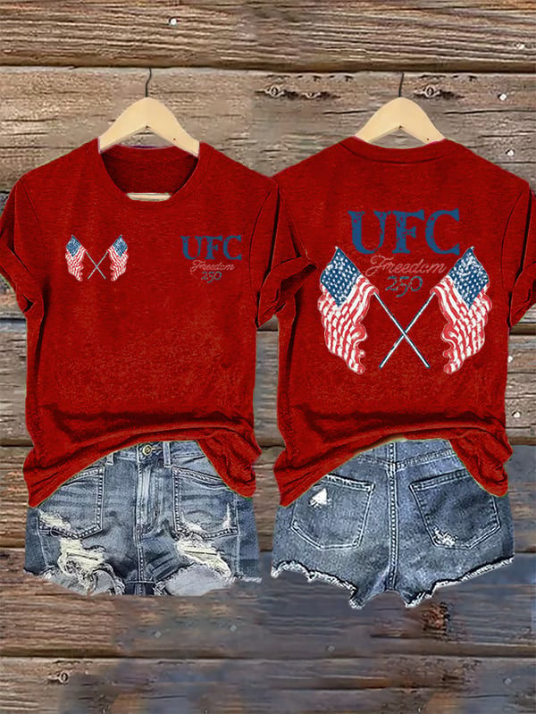 Women's Freedom 250 Flags T-Shirt