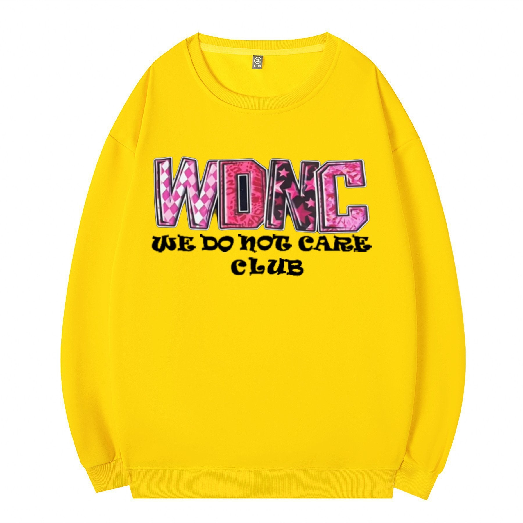 Women's Retro Funny Proud Member Of Club We Do Not Care Menopause Perimenopause Print sweatshirt