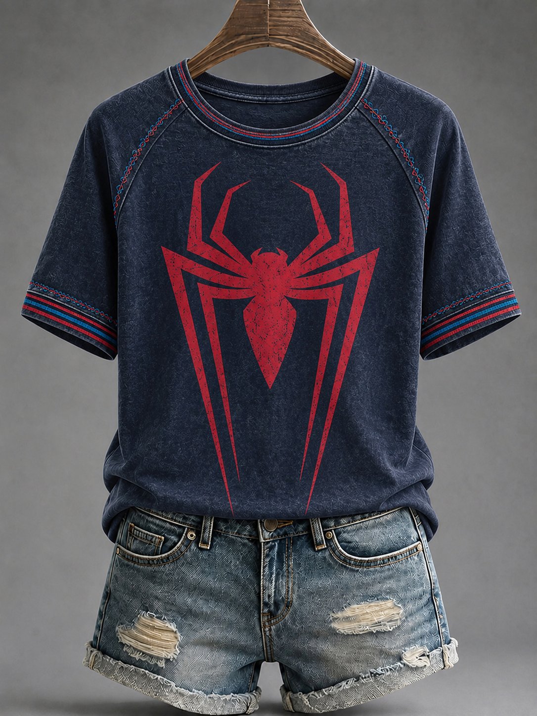 Women's Spider Graphic Print T-shirt