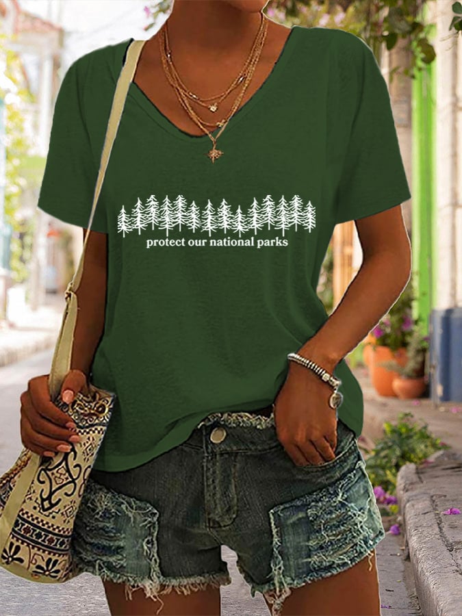 Women's National Parks Print T-shirt