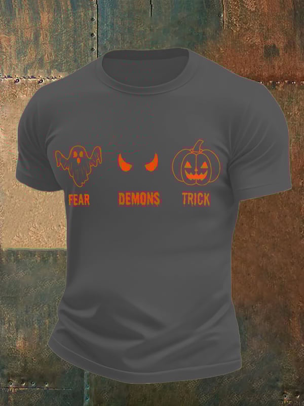 Men's Halloween FDT Print T-Shirt