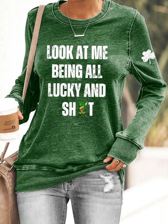 Women's St Patrick's Day Sweatshirt