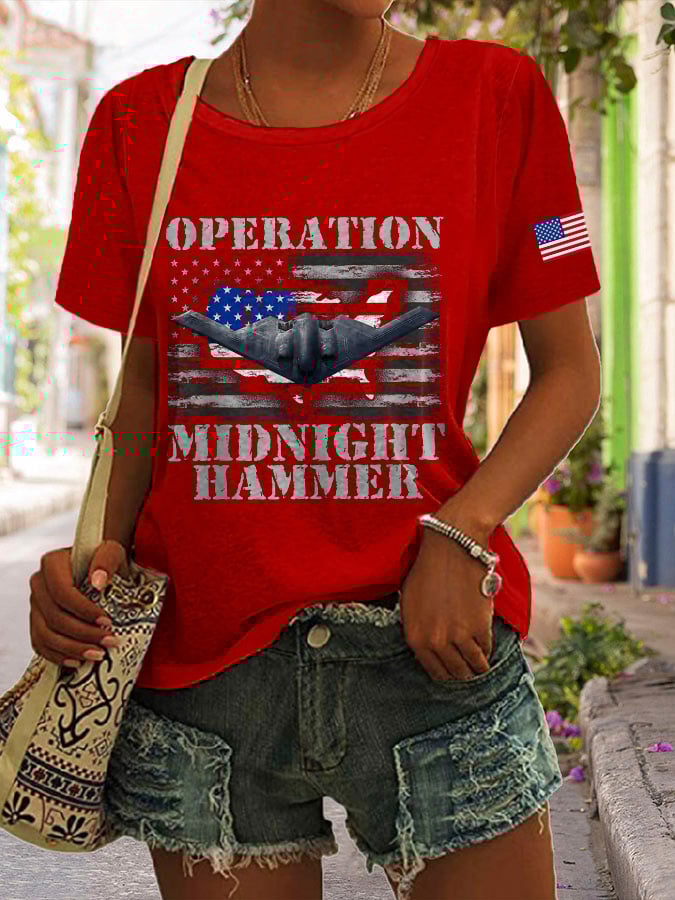Women's Operation Midnight Hammer Short-sleeved T-shirt