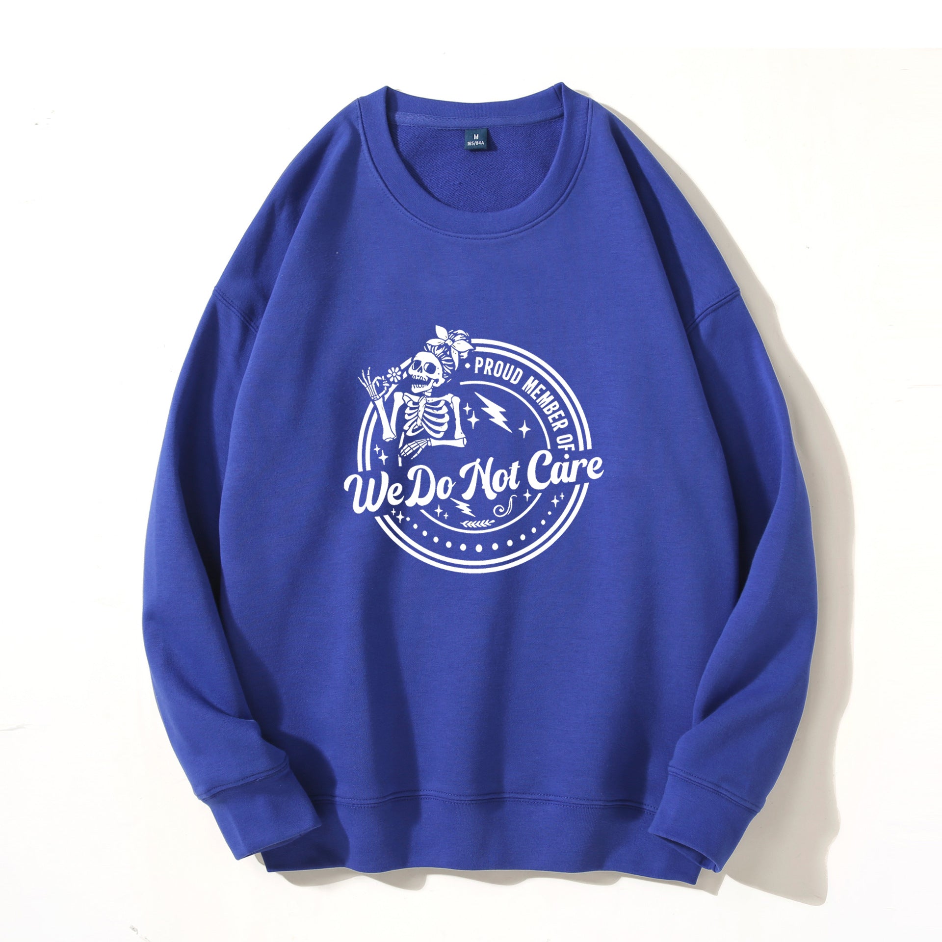 Women's Retro Fun We Don't Care About Menopause/Perimenopause Printed Sweatshirt