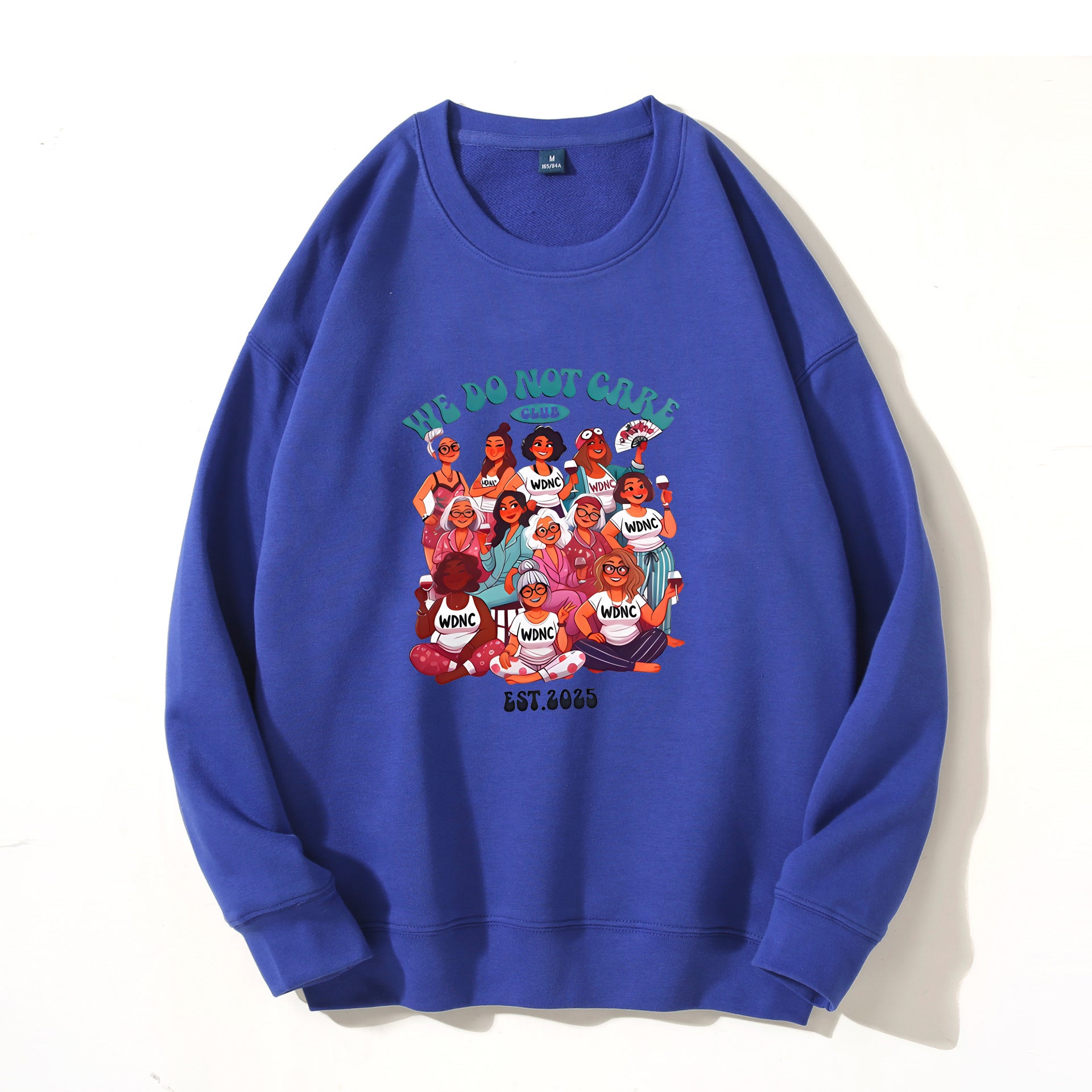 Women's Retro Fun We Don't Care About Menopause/Perimenopause Printed Sweatshirt