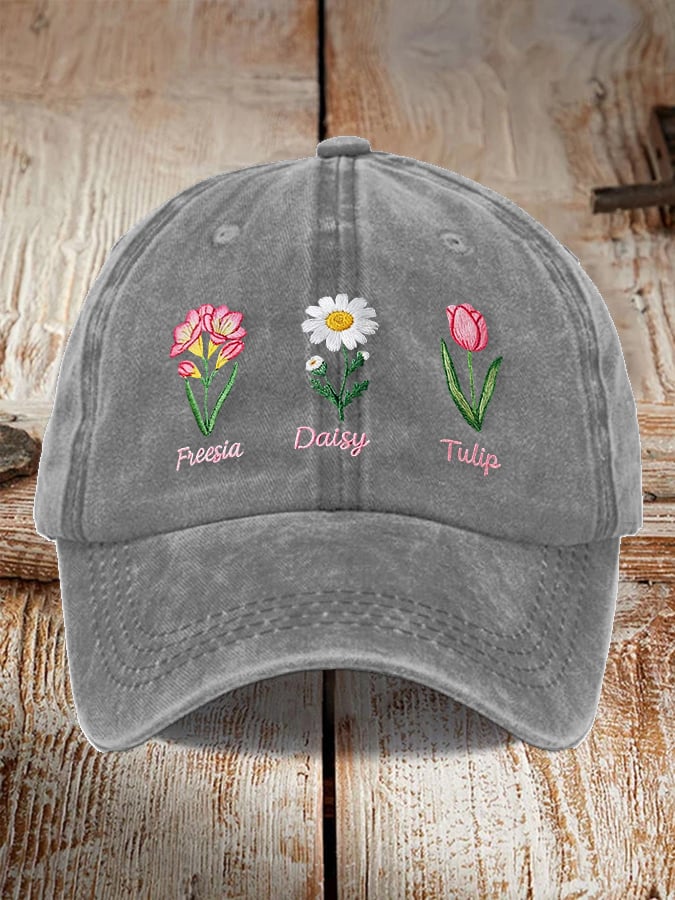 Women's Casual Floral Hat