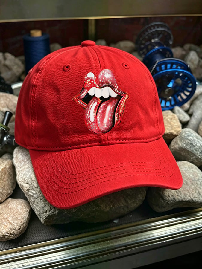 Retro In The Stars Print Baseball Cap