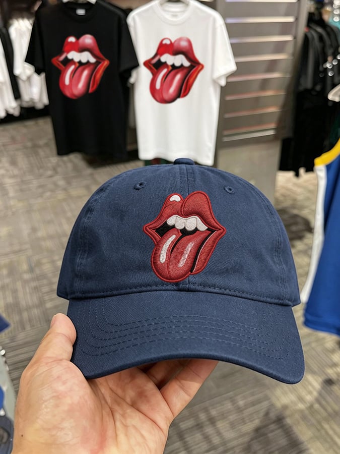 Retro In The Stars Print Baseball Cap